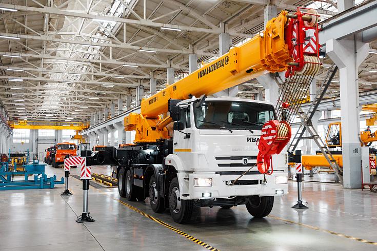 Автокран КАМАЗ 6540