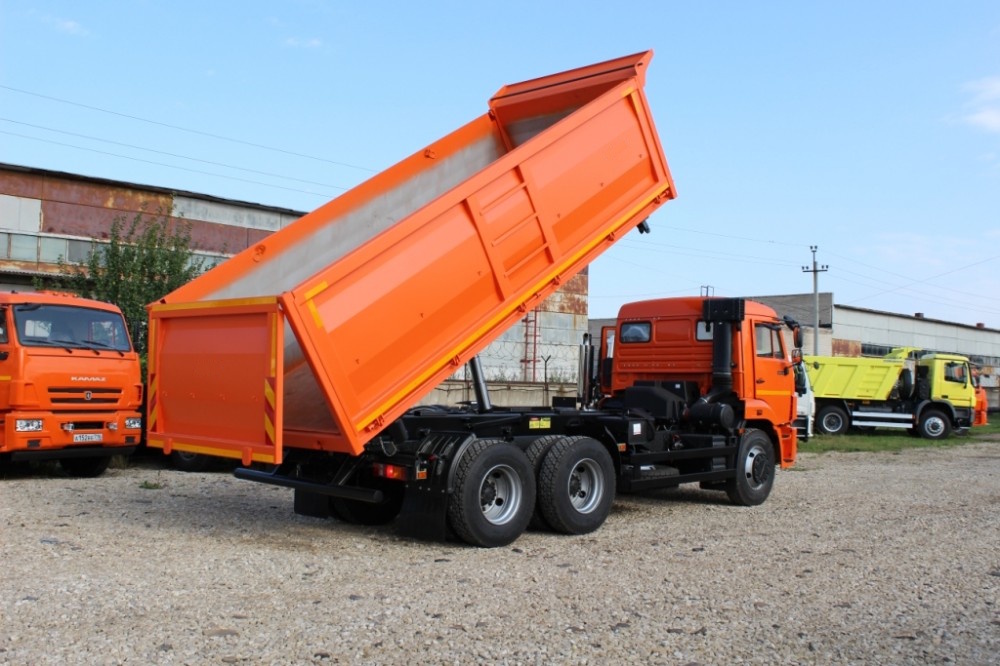 Самосвал-зерновоз КАМАЗ 65115